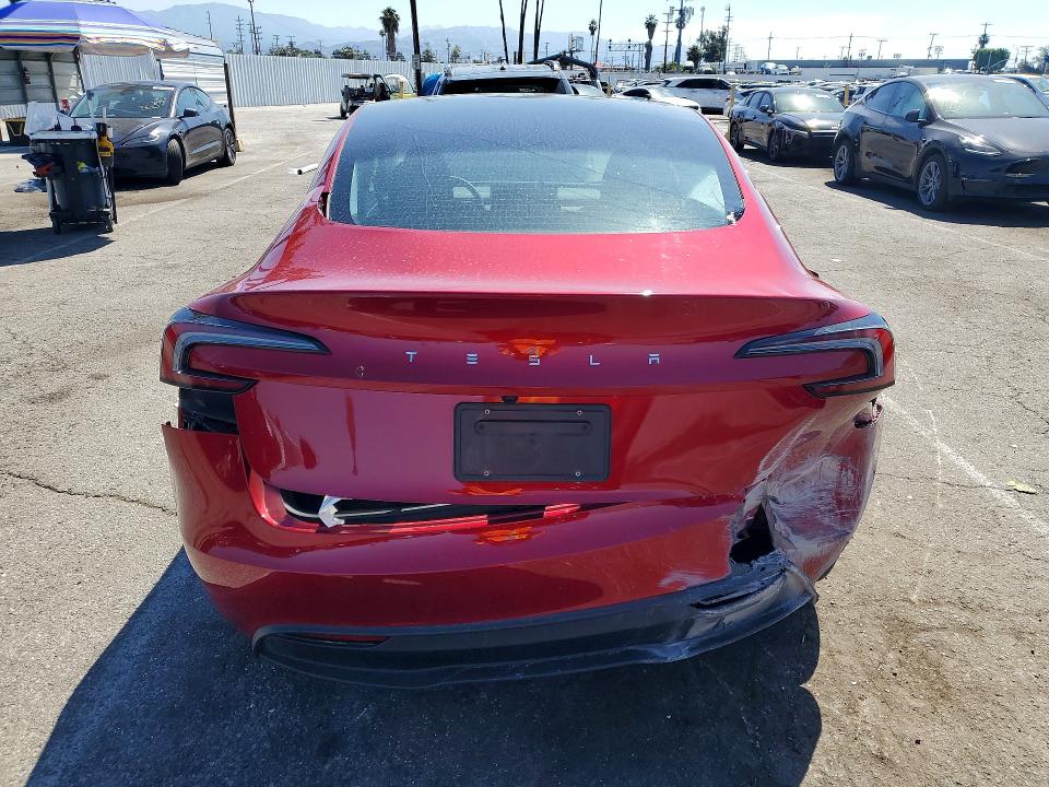 Продажа на аукционе авто 2025 Tesla Model 3, vin: 5YJ3E1EA8SF000693, номер лота: 51137036
