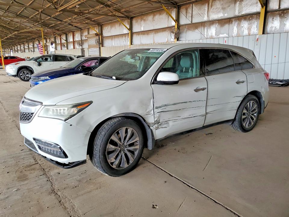 48518326 :رقم المزاد ، 5FRYD4H42EB005780 vin ، 2014 Acura Mdx مزاد بيع