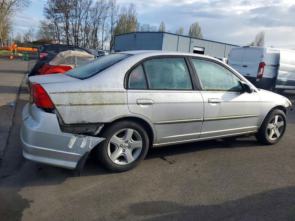 47293906 :رقم المزاد ، 1HGES26735L012036 vin ، 2005 Honda Civic مزاد بيع