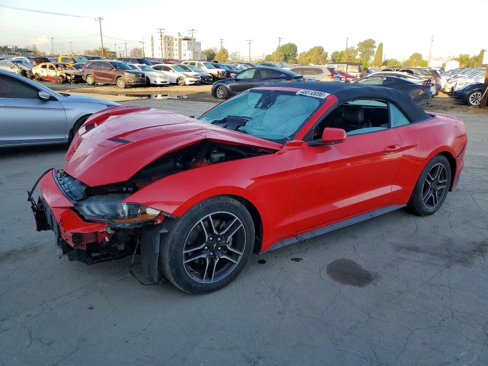 2021 Ford Mustang მანქანა იყიდება აუქციონზე, vin: 1FATP8UHXM5106297, აუქციონის ნომერი: 48510096