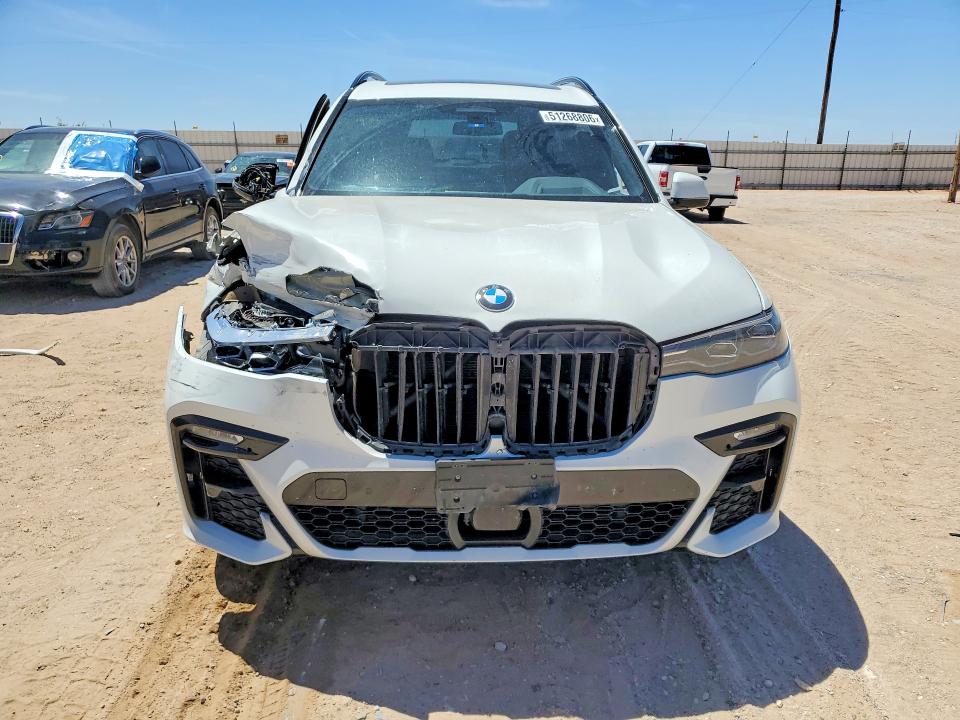2022 Bmw X7 მანქანა იყიდება აუქციონზე, vin: 5UXCW2C05N9N07559, აუქციონის ნომერი: 51268806