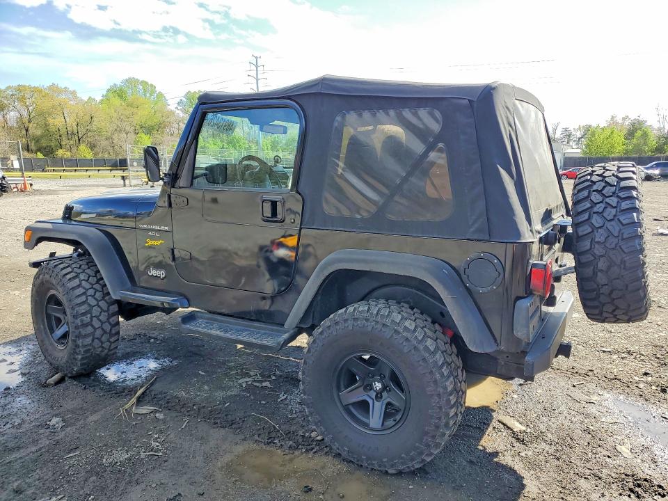 Продажа на аукционе авто 1998 Jeep Wrangler / Tj, vin: 1J4FY19SXWP803101, номер лота: 48913426