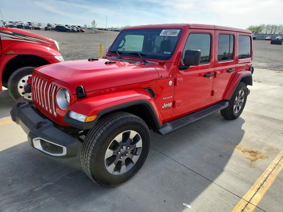Aukcja sprzedaży 2018 Jeep Wrangler Unlimited, vin: 1C4HJXEN5JW215854, numer aukcji: 49275566