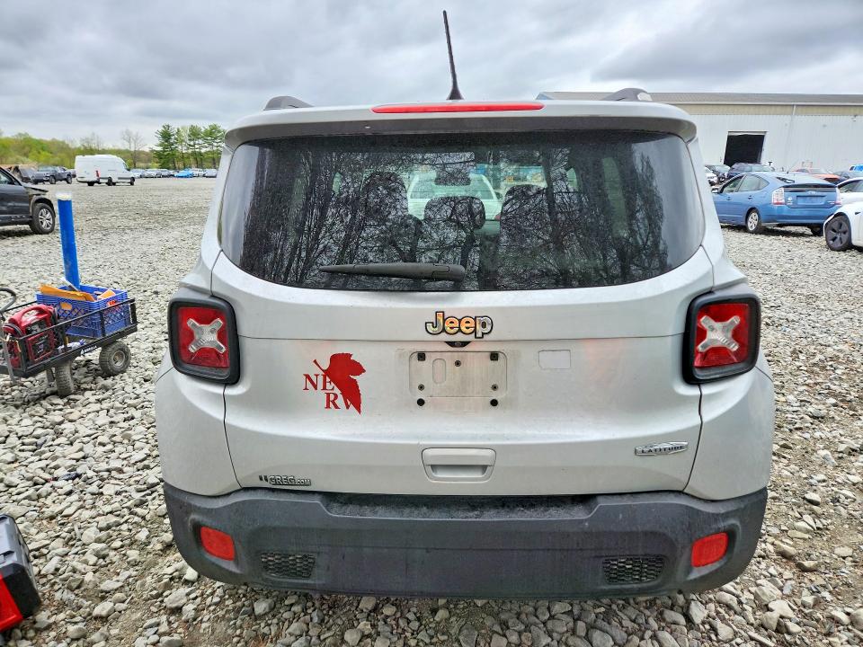 2018 Jeep Renegade მანქანა იყიდება აუქციონზე, vin: ZACCJABB9JPH05325, აუქციონის ნომერი: 50970776