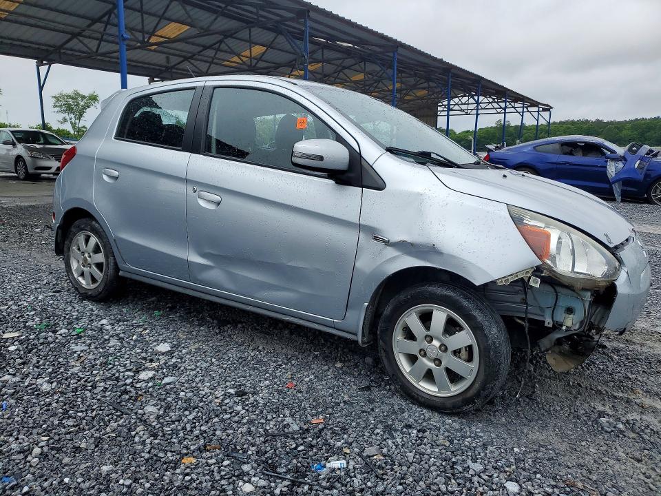 51476656 :رقم المزاد ، ML32A4HJ8FH000612 vin ، 2015 Mitsubishi Mirage مزاد بيع