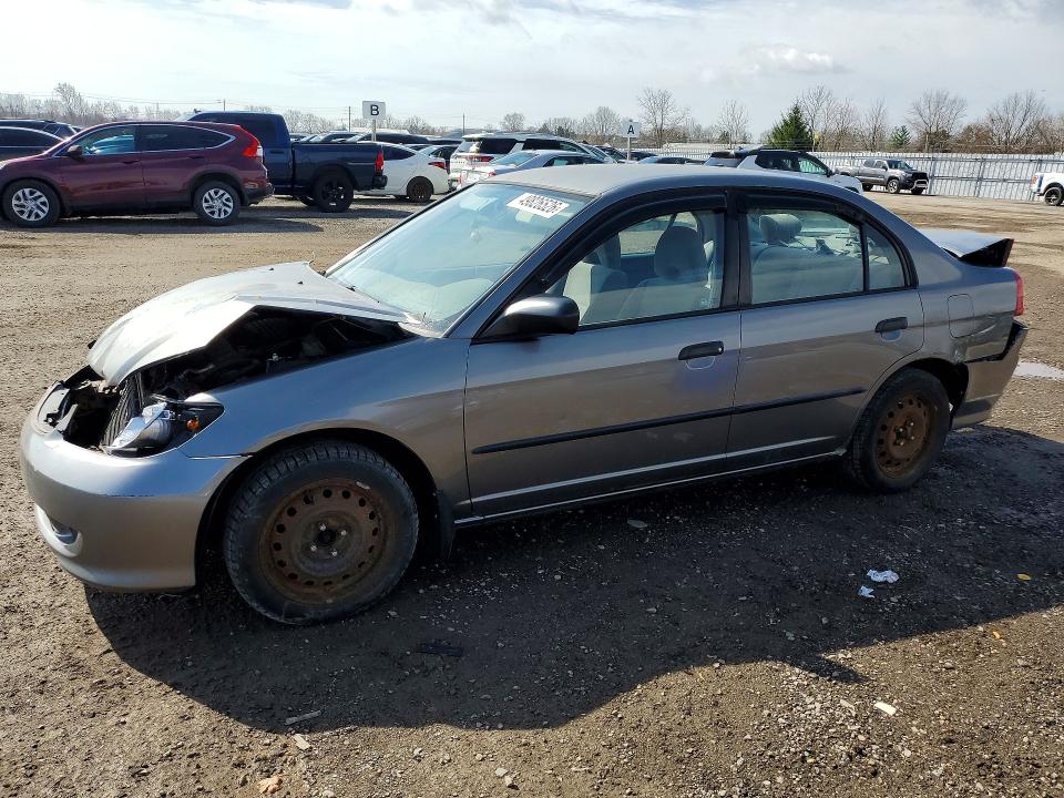 2004 Honda Civic მანქანა იყიდება აუქციონზე, vin: 2HGES16324H918150, აუქციონის ნომერი: 49826526