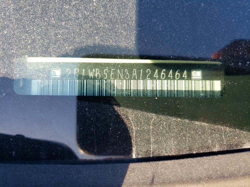 75734765 :رقم المزاد ، 2G1WB5EN3A1246464 vin ، 2010 Chevrolet Impala Lt مزاد بيع