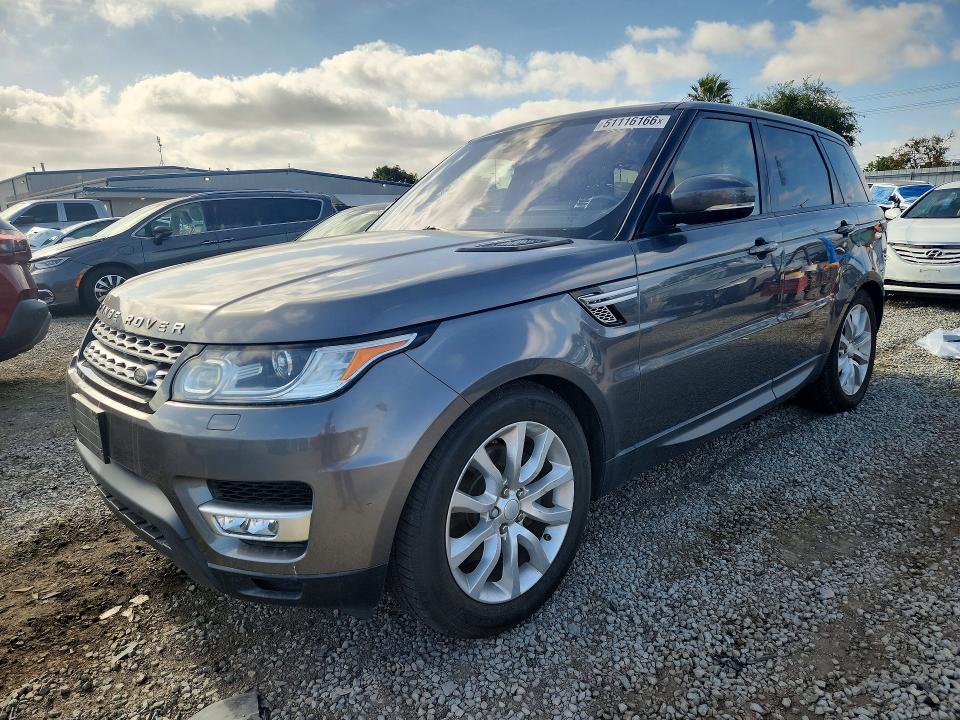 Aukcja sprzedaży 2016 Land Rover Range Rover Sport, vin: SALWR2PF5GA101490, numer aukcji: 51116166