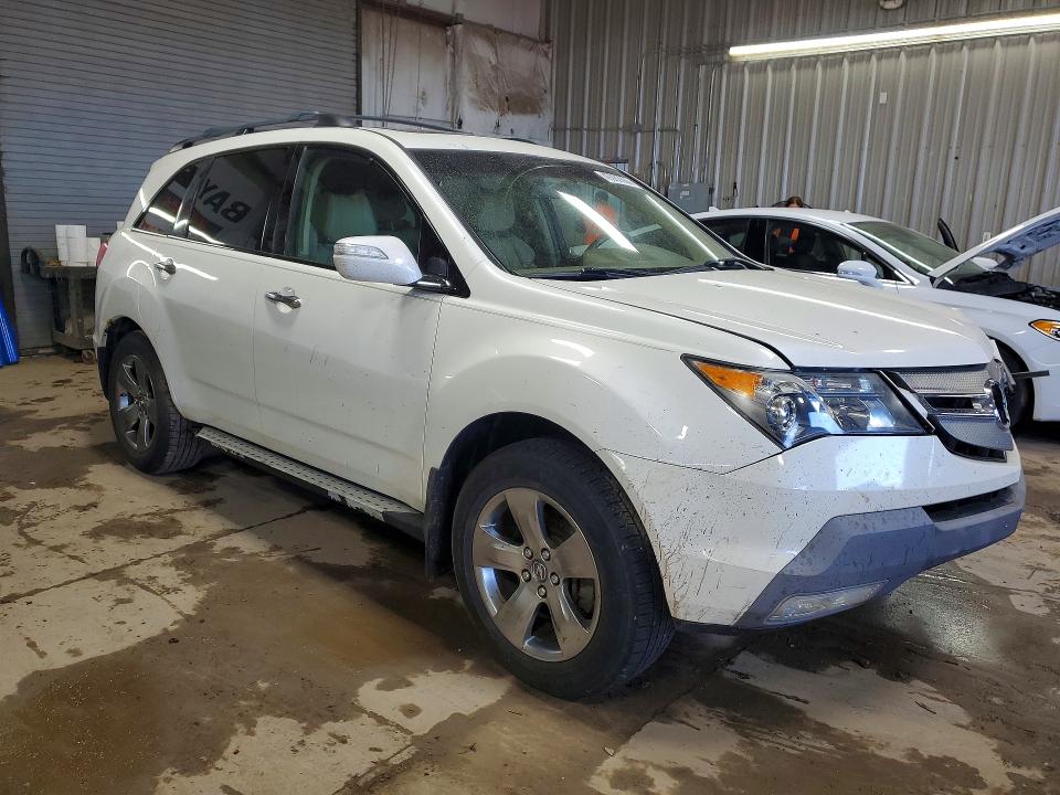 49280966 :رقم المزاد ، 2HNYD28837H519640 vin ، 2007 Acura Mdx مزاد بيع
