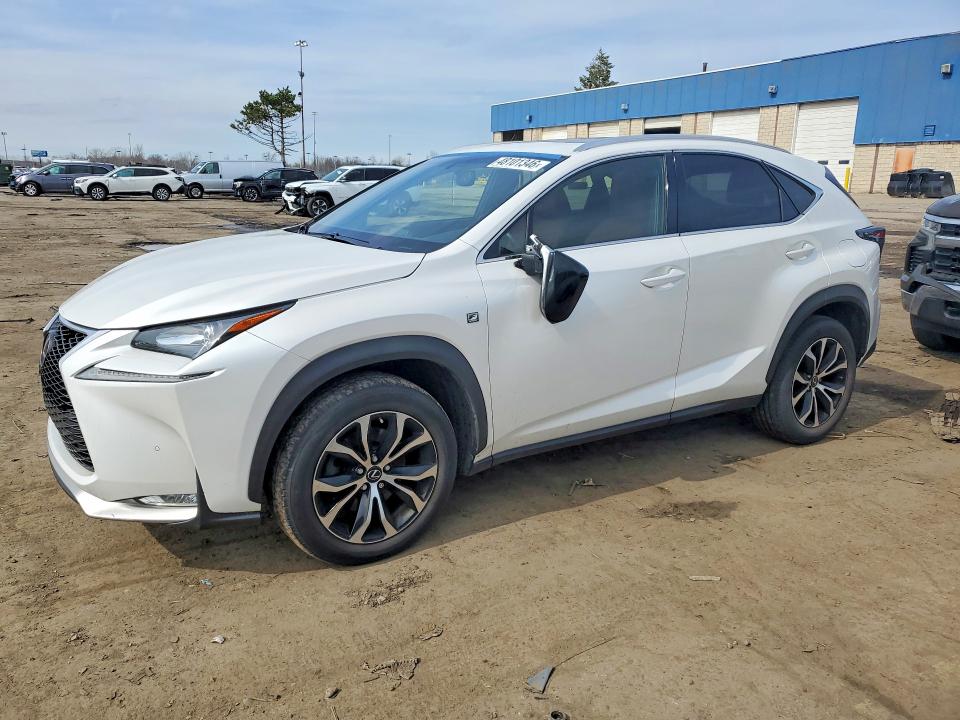 Продажа на аукционе авто 2015 Lexus Nx 200t, vin: JTJBARBZ1F2001402, номер лота: 48101346