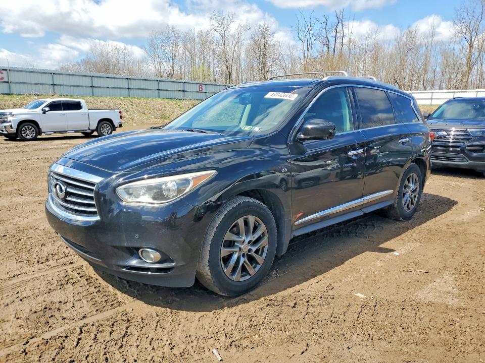 2015 Infiniti Qx60 მანქანა იყიდება აუქციონზე, vin: 5N1AL0MM6FC555739, აუქციონის ნომერი: 49743656