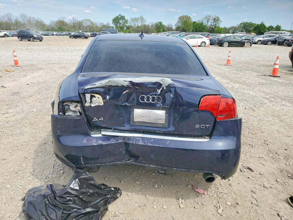 Продаж на аукціоні авто 2006 Audi A4, vin: WAUAF78E16A158908, номер лоту: 49768136