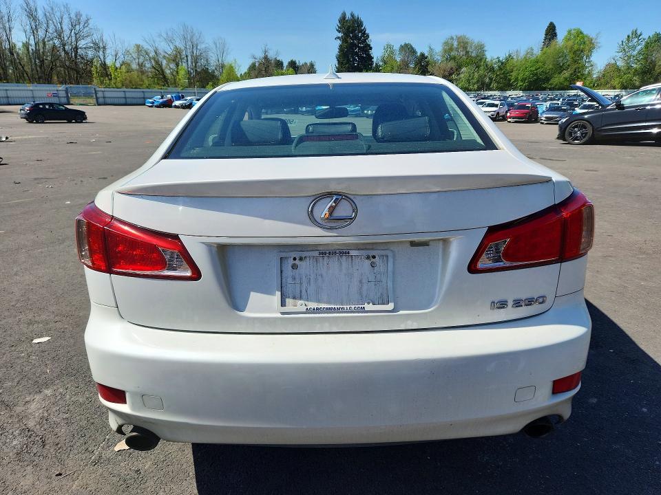 Aukcja sprzedaży 2011 Lexus Is, vin: JTHBF5C29B5132518, numer aukcji: 50856826