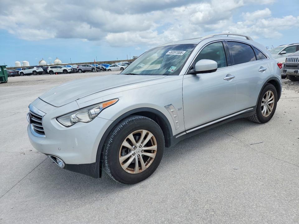 2015 Infiniti Qx70 მანქანა იყიდება აუქციონზე, vin: JN8CS1MU1FM381583, აუქციონის ნომერი: 49397006