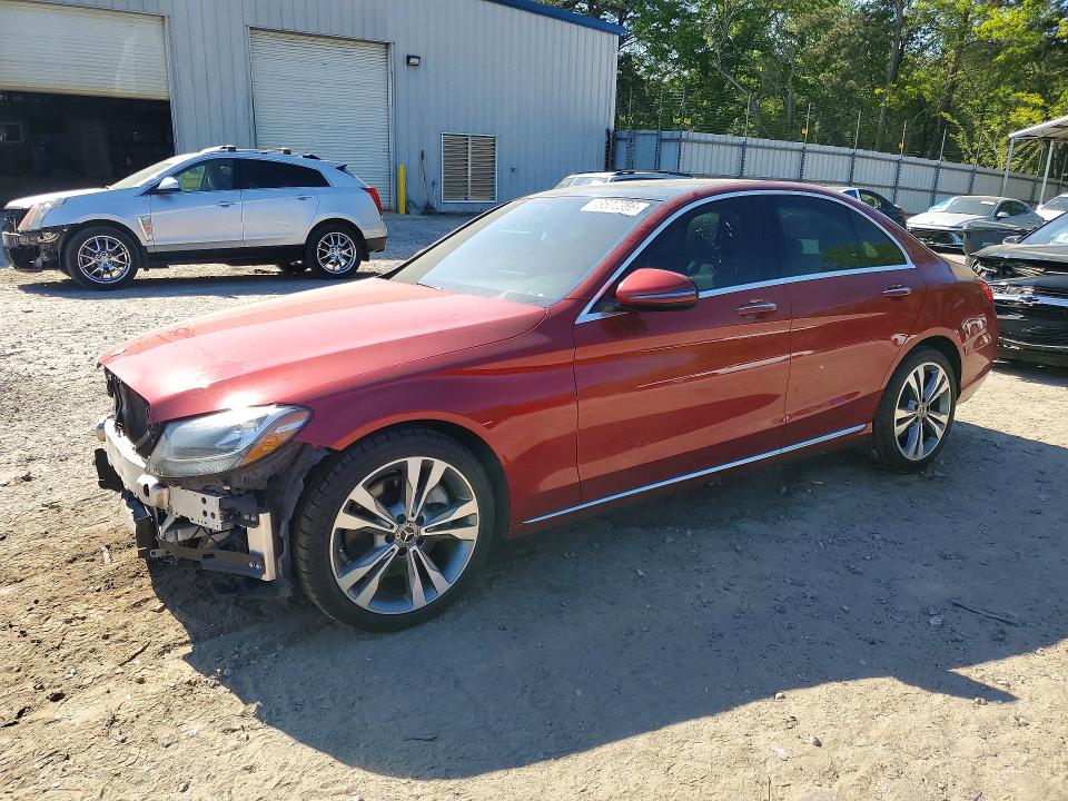 48602366 :رقم المزاد ، 55SWF4JB2JU276343 vin ، 2018 Mercedes-benz C مزاد بيع