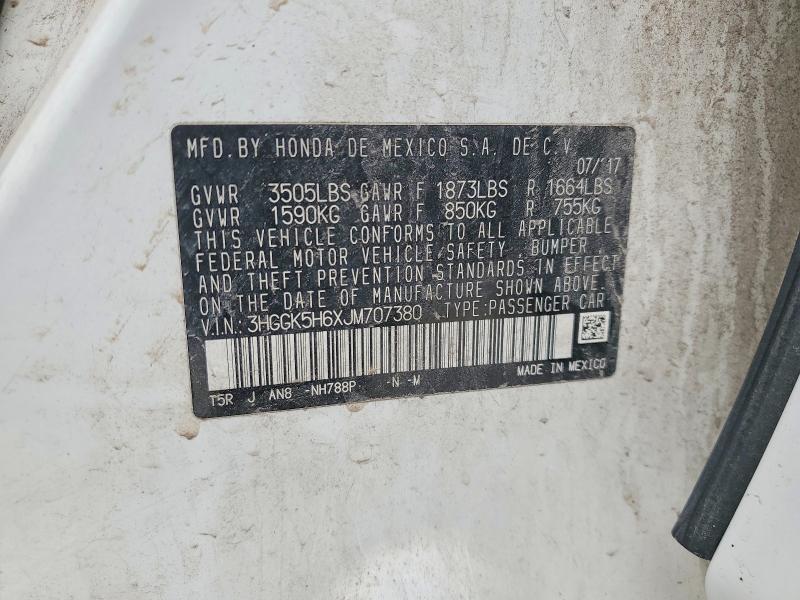 Aukcja sprzedaży 2018 Honda Fit, vin: 3HGGK5H6XJM707380, numer aukcji: 49396506