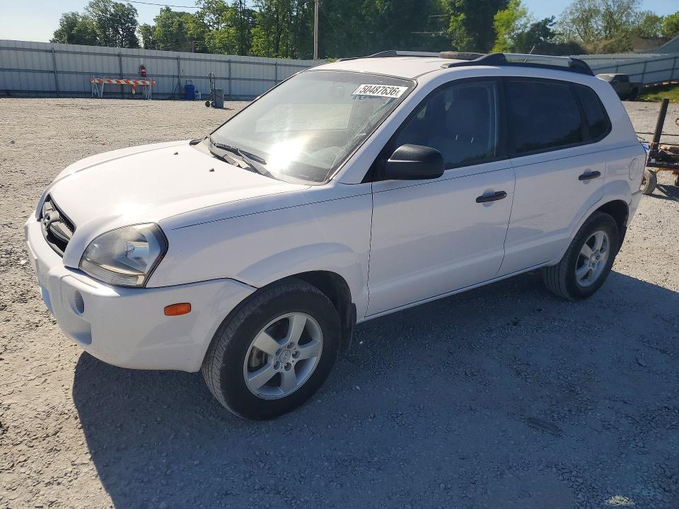 2008 Hyundai Tucson მანქანა იყიდება აუქციონზე, vin: KM8JM12B08U758210, აუქციონის ნომერი: 50487636