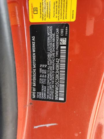 2019 Mini Cooper მანქანა იყიდება აუქციონზე, vin: WMWWG5C58K3H08542, აუქციონის ნომერი: 49913176