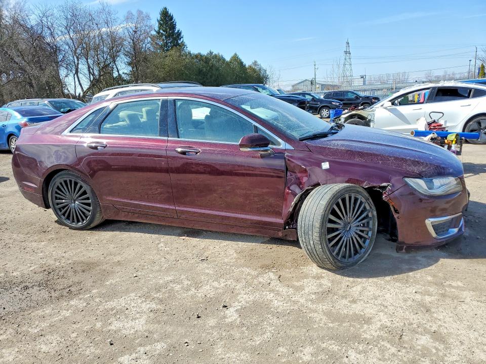 Продажа на аукционе авто 2017 Lincoln Mkz, vin: 3LN6L5F95HR654309, номер лота: 48900516