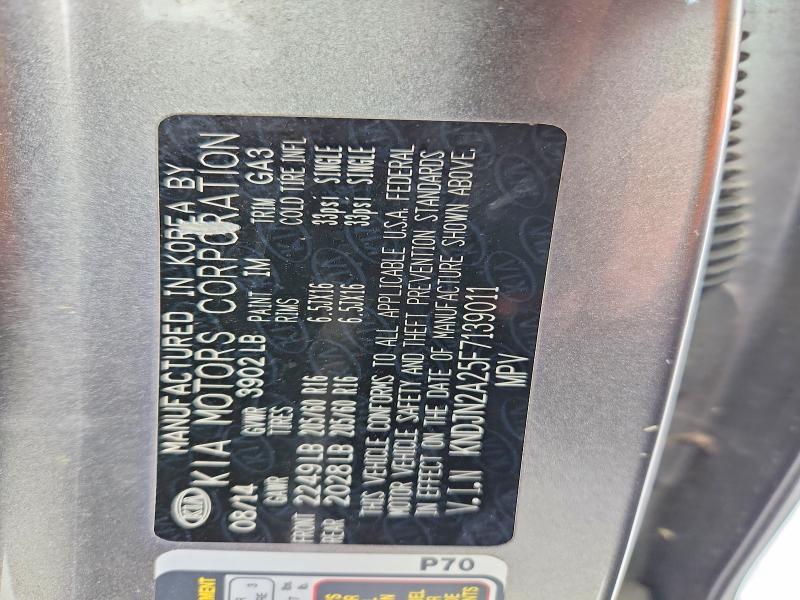Aukcja sprzedaży 2015 Kia Soul, vin: KNDJN2A25F7139011, numer aukcji: 49676166