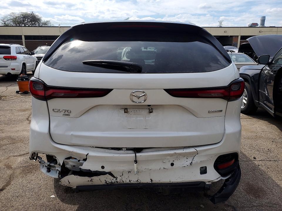 2025 Mazda Cx-70 მანქანა იყიდება აუქციონზე, vin: JM3KJBHD1S1117051, აუქციონის ნომერი: 51138386