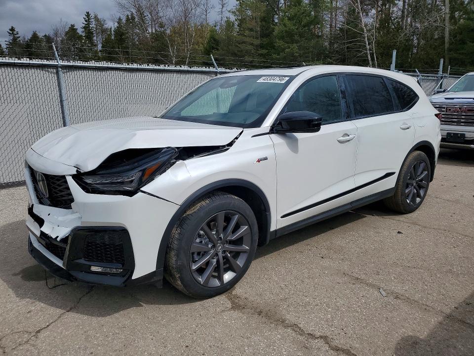 48304796 :رقم المزاد ، 5J8YE1H09SL803388 vin ، 2025 Acura Mdx مزاد بيع