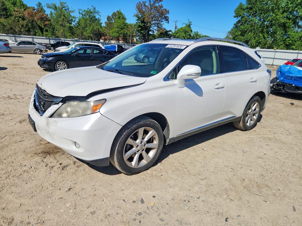 2010 Lexus Rx მანქანა იყიდება აუქციონზე, vin: 2T2BK1BAXAC047067, აუქციონის ნომერი: 51297636