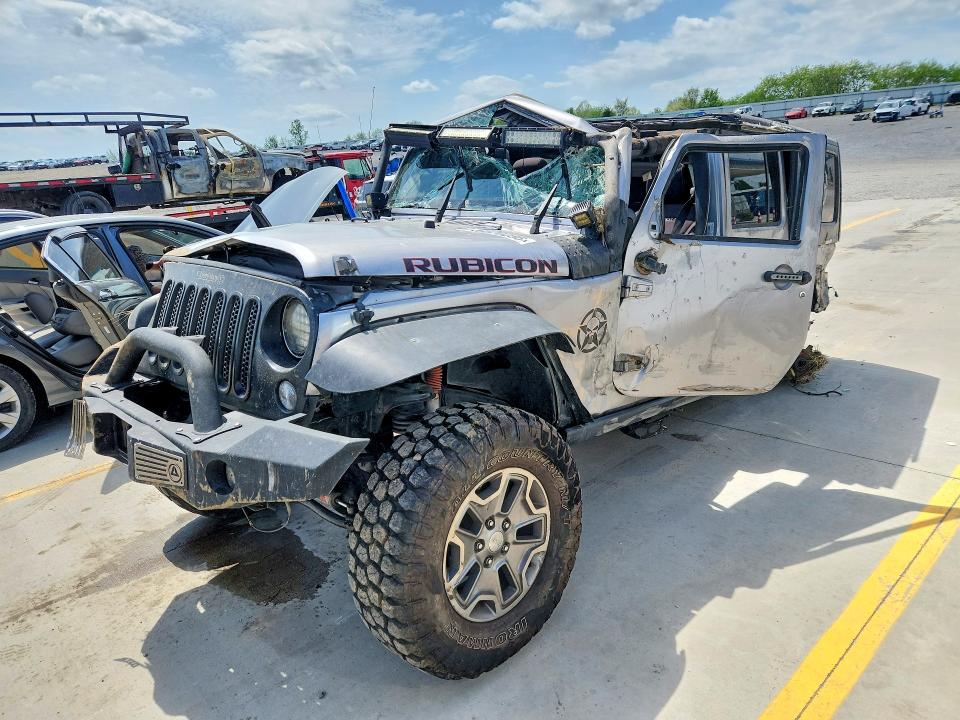 Aukcja sprzedaży 2014 Jeep Wrangler Unlimited, vin: 1C4BJWFG4EL105398, numer aukcji: 61723336