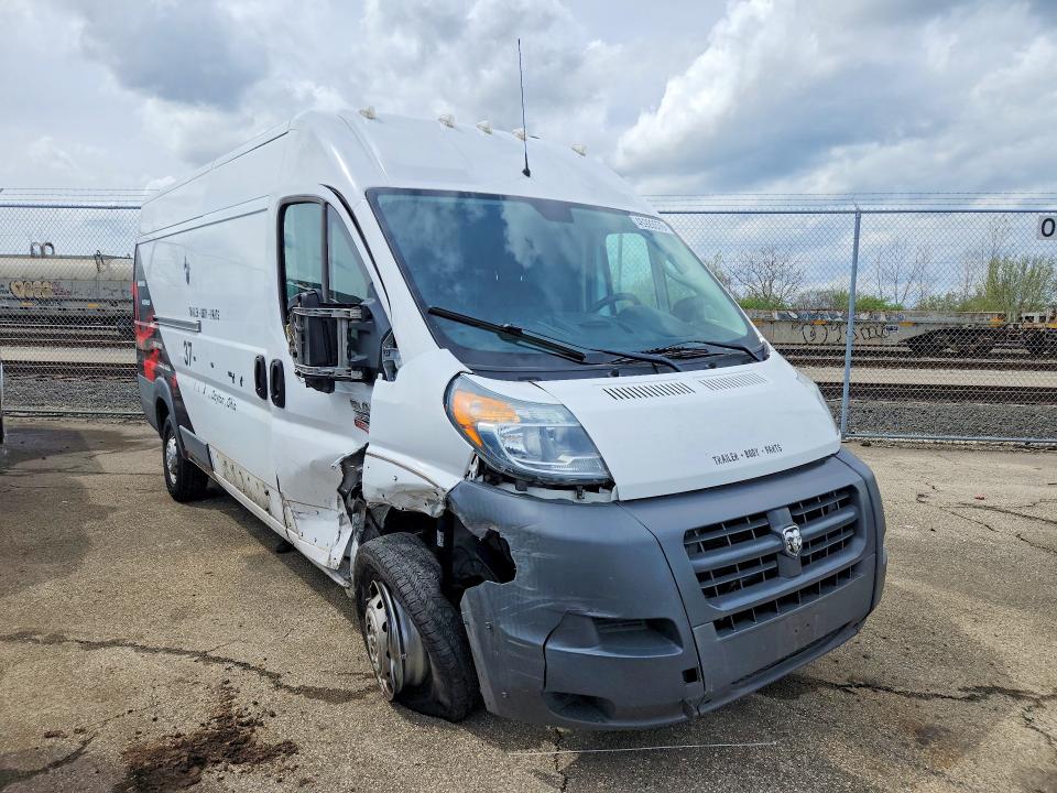 Продаж на аукціоні авто 2018 Ram Promaster 3500, vin: 3C6URVJG5JE152288, номер лоту: 46929376