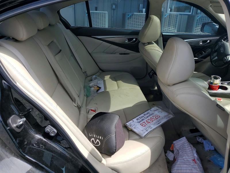 79911785 :رقم المزاد ، JN1BV7AP8EM687732 vin ، 2014 Infiniti Q50 مزاد بيع