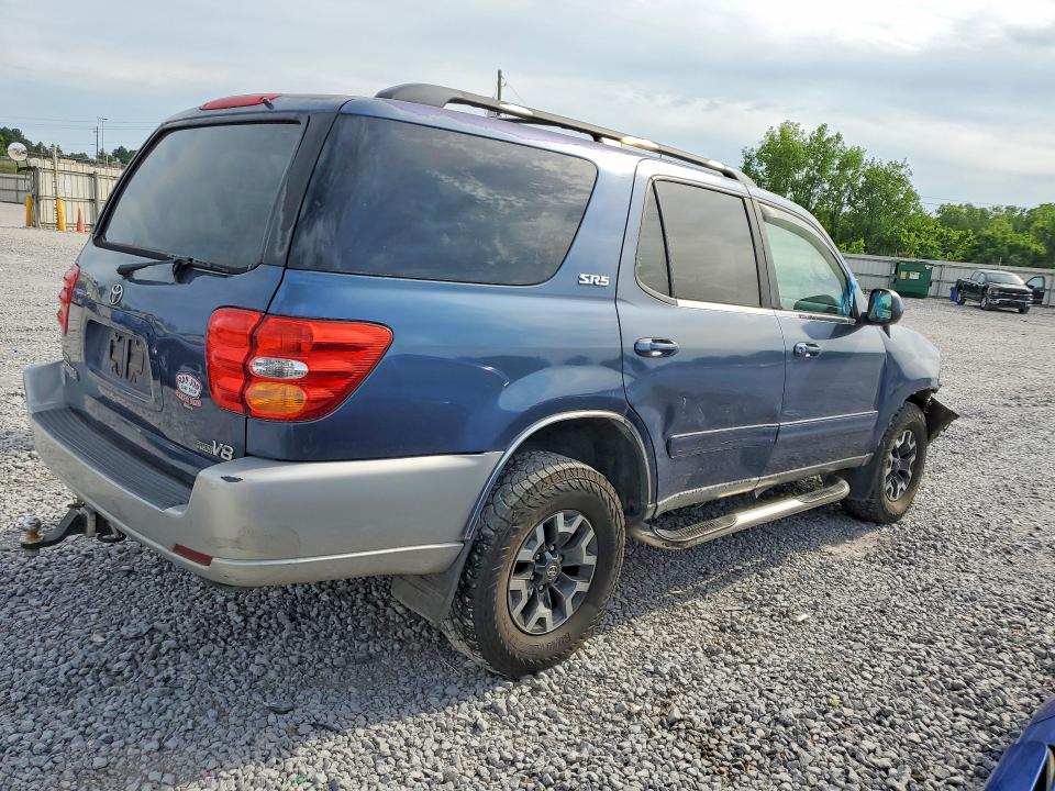 50758756 :رقم المزاد ، 5TDZT34A02S097543 vin ، 2002 Toyt Sequoia مزاد بيع