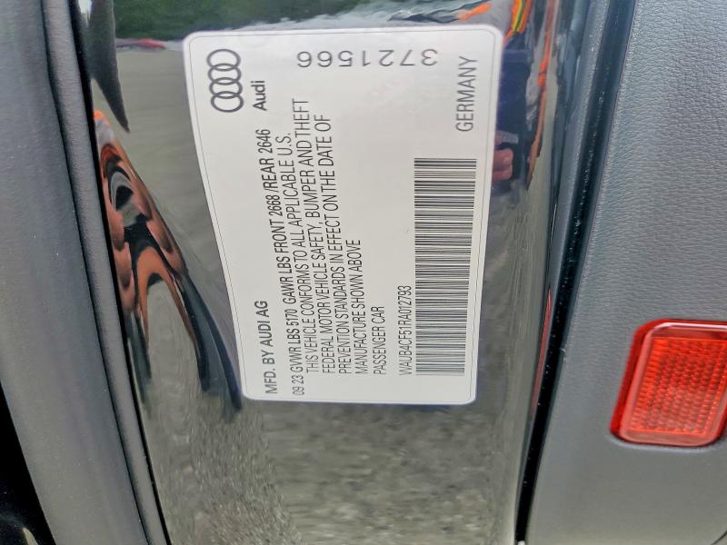 Aukcja sprzedaży 2024 Audi S5, vin: WAUB4CF51RA012793, numer aukcji: 50676446