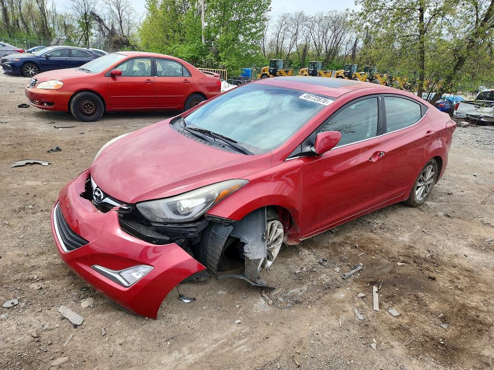 Продаж на аукціоні авто 2015 Hyundai Elantra, vin: KMHDH4AE3FU223867, номер лоту: 49772876