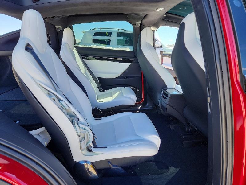 2018 Tesla Model X მანქანა იყიდება აუქციონზე, vin: 5YJXCBE27JF109344, აუქციონის ნომერი: 48774266