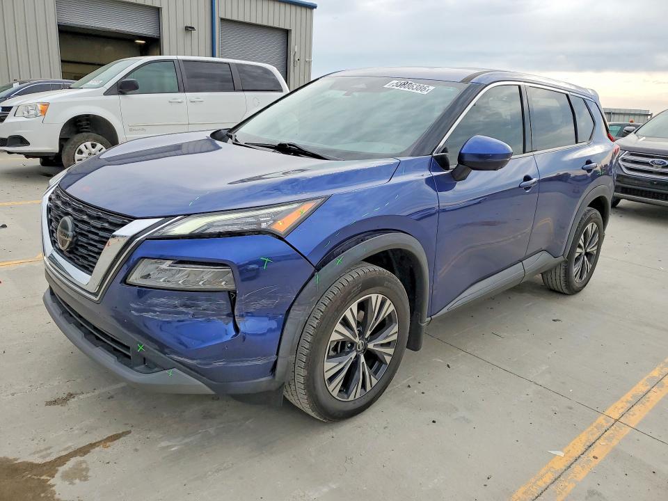 50886386 :رقم المزاد ، 5N1AT3BA9MC672531 vin ، 2021 Nissan Rogue مزاد بيع