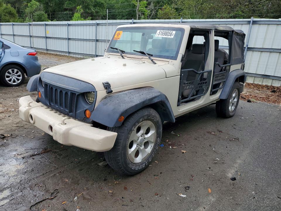 2008 Jeep Wrangler Unlimited მანქანა იყიდება აუქციონზე, vin: 1J4GB39168L515305, აუქციონის ნომერი: 51698056