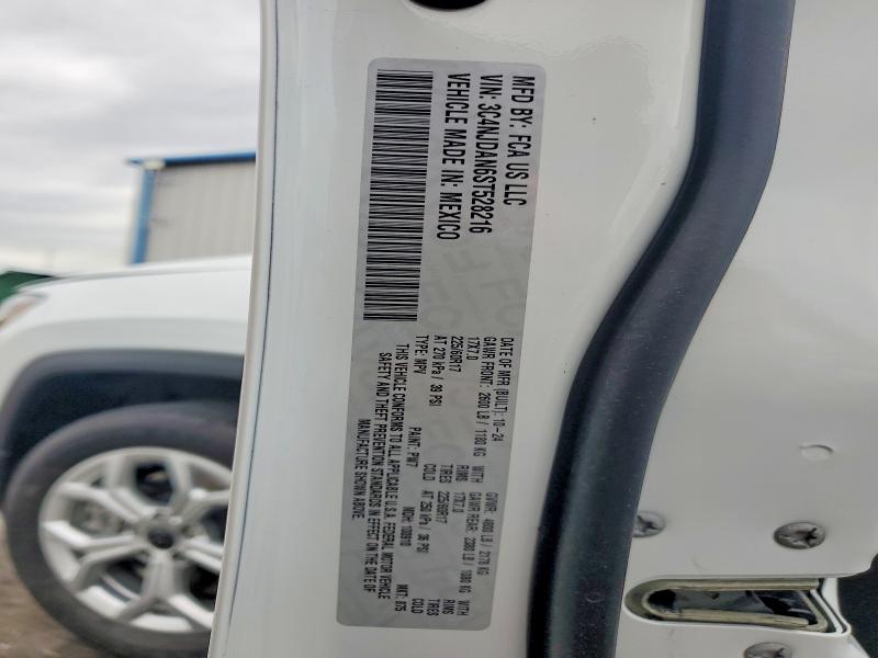 Продаж на аукціоні авто 2025 Jeep Compass, vin: 3C4NJDAN6ST528216, номер лоту: 49651976