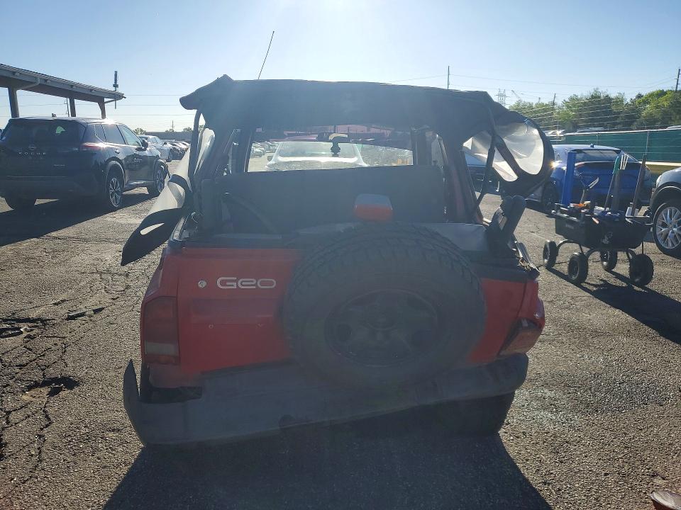 1997 Geo Tracker მანქანა იყიდება აუქციონზე, vin: 2CNBE186XV6919765, აუქციონის ნომერი: 51091866