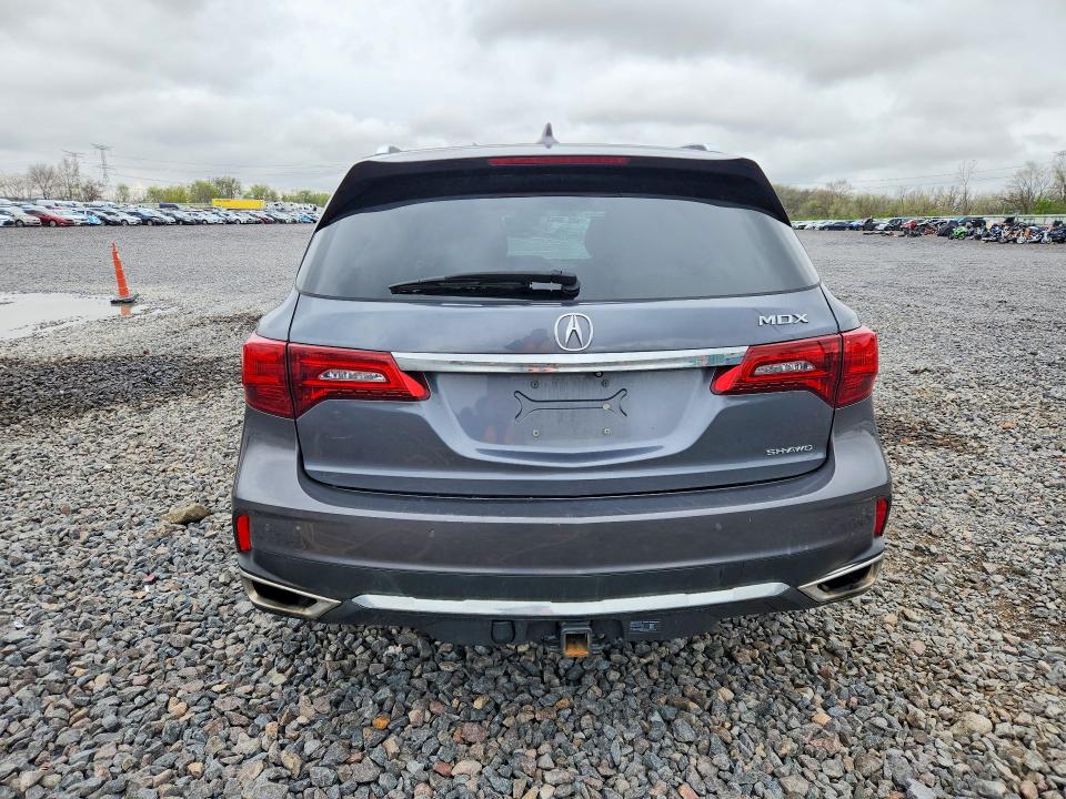 49142856 :رقم المزاد ، 5FRYD4H89HB002236 vin ، 2017 Acura Mdx مزاد بيع