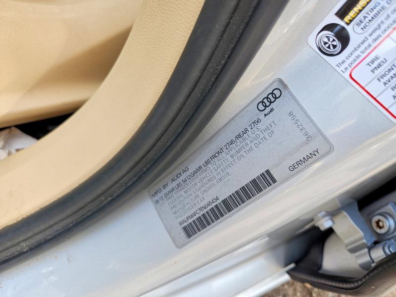 Продаж на аукціоні авто 2014 Audi A6, vin: WAUFMAFC7EN045434, номер лоту: 45845466