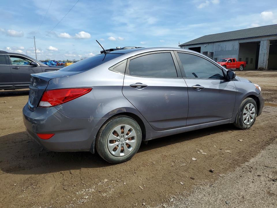 2016 Hyundai Accent მანქანა იყიდება აუქციონზე, vin: KMHCT4AE3GU110982, აუქციონის ნომერი: 49979876