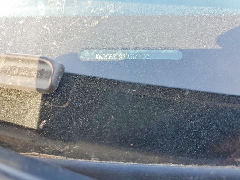 49623476 :رقم المزاد ، KNDCE3LG2N5144071 vin ، 2022 Kia Niro مزاد بيع