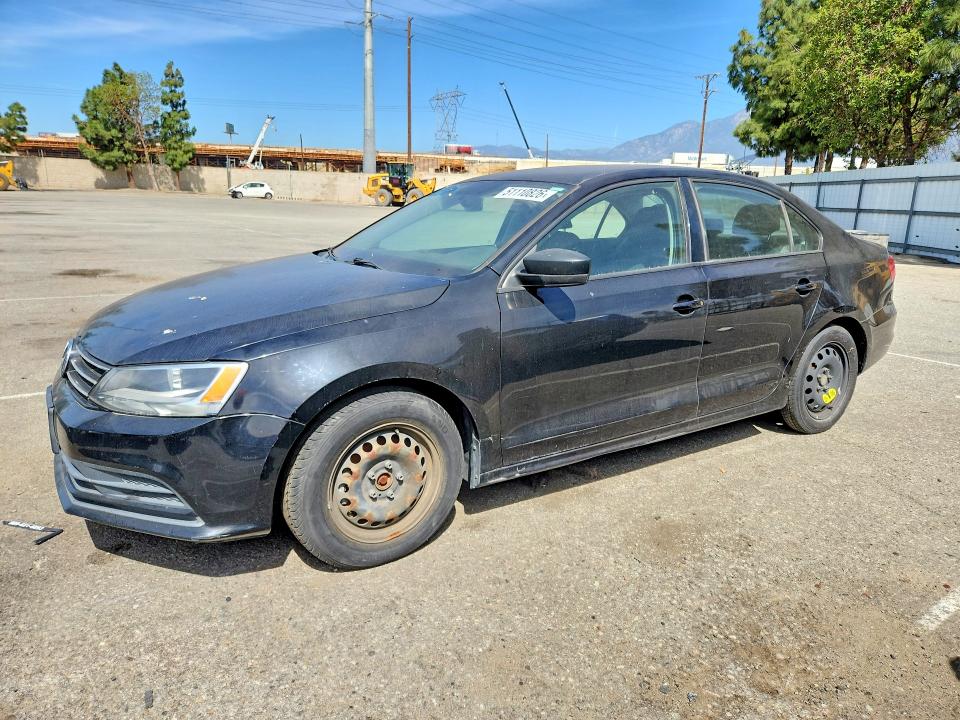 2015 Volkswagen Jetta მანქანა იყიდება აუქციონზე, vin: 3VW2K7AJ1FM321387, აუქციონის ნომერი: 51110826
