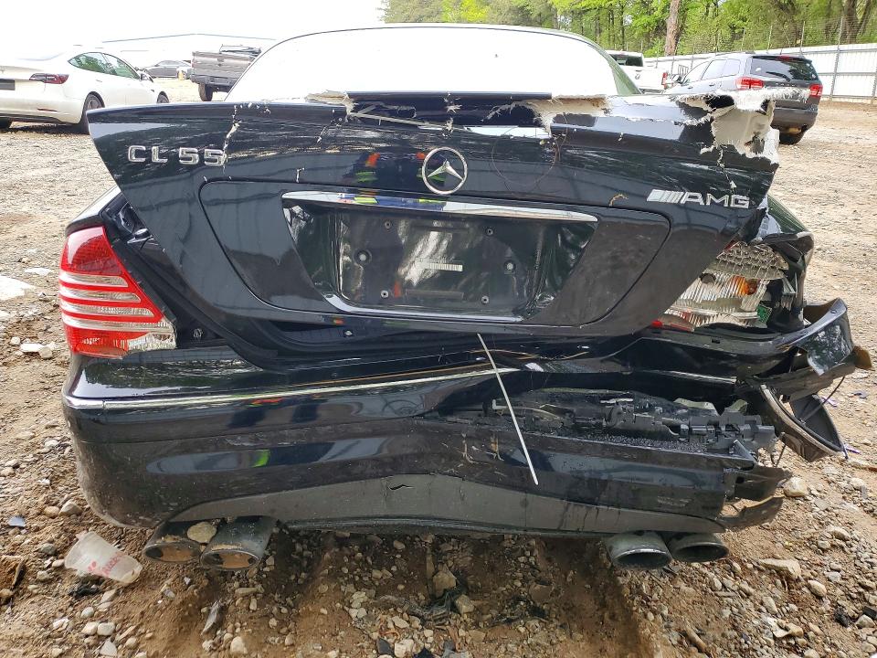 2005 Mercedes-benz Cl მანქანა იყიდება აუქციონზე, vin: WDBPJ74J25A045058, აუქციონის ნომერი: 48153736