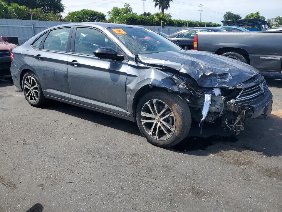 49843386 :رقم المزاد ، 3VWBM7BU2RM025687 vin ، 2024 Volkswagen Jetta مزاد بيع