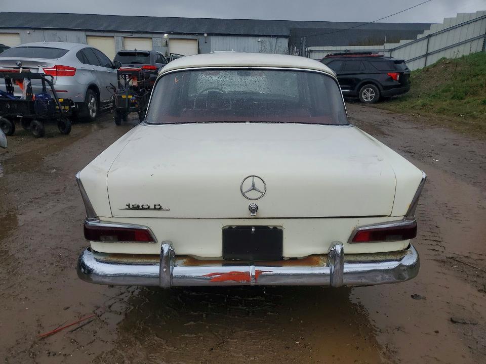 Продажа на аукционе авто 1963 Mercedes-benz 190d, vin: 190DC041139D, номер лота: 50060986