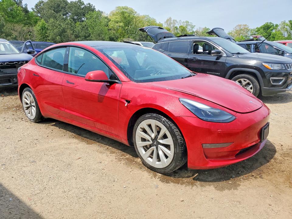 49172496 :رقم المزاد ، 5YJ3E1EA3PF435788 vin ، 2023 Tesla Model 3 مزاد بيع