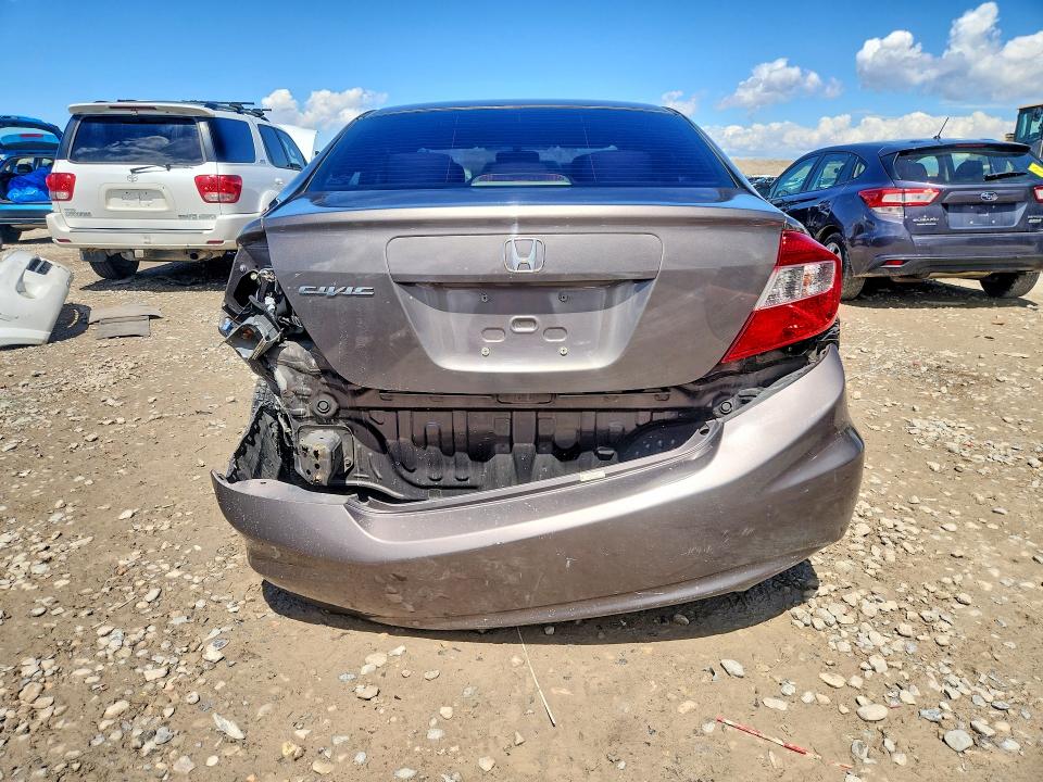2012 Honda Civic მანქანა იყიდება აუქციონზე, vin: 2HGFB2F57CH594509, აუქციონის ნომერი: 50364606