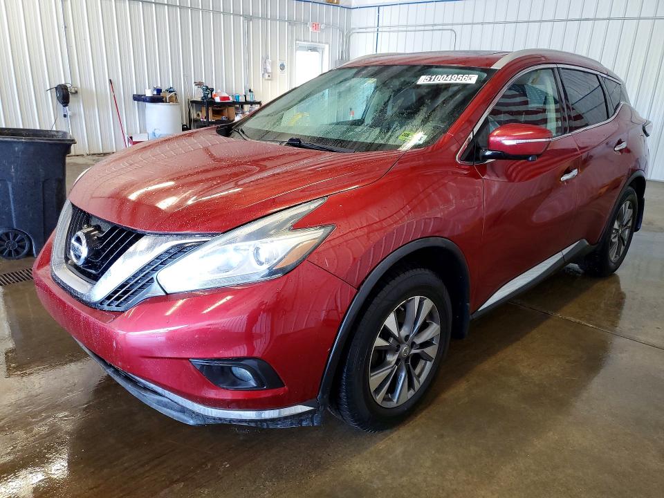 Aukcja sprzedaży 2015 Nissan Murano, vin: 5N1AZ2MH6FN219042, numer aukcji: 51004956