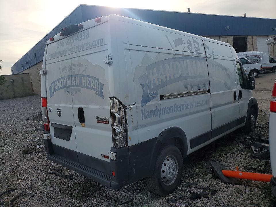 51160386 :رقم المزاد ، 3C6TRVDD2FE501637 vin ، 2015 Ram Promaster 2500 مزاد بيع